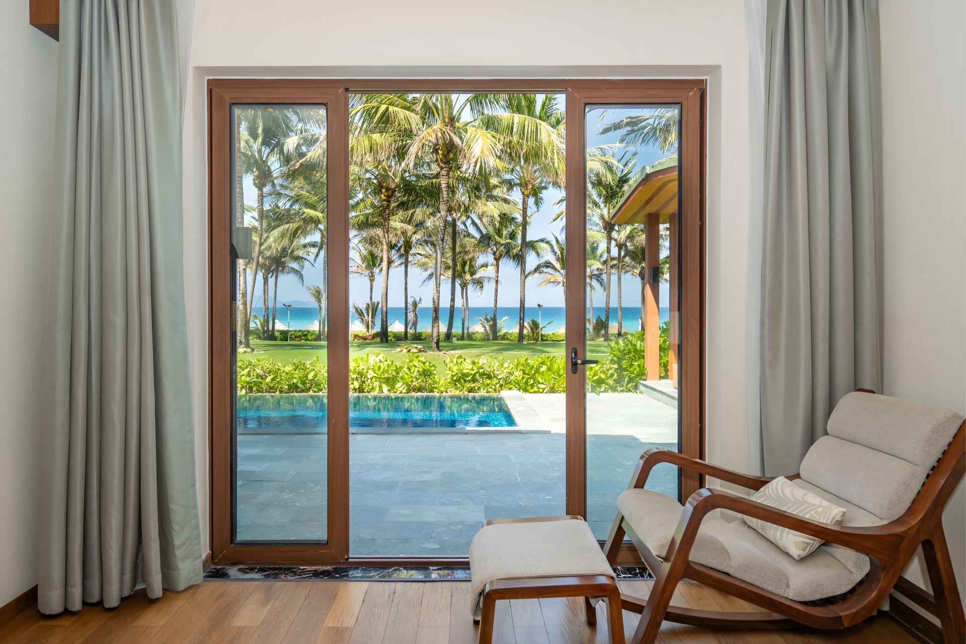 Two Bedroom Beach Front Pool Villa