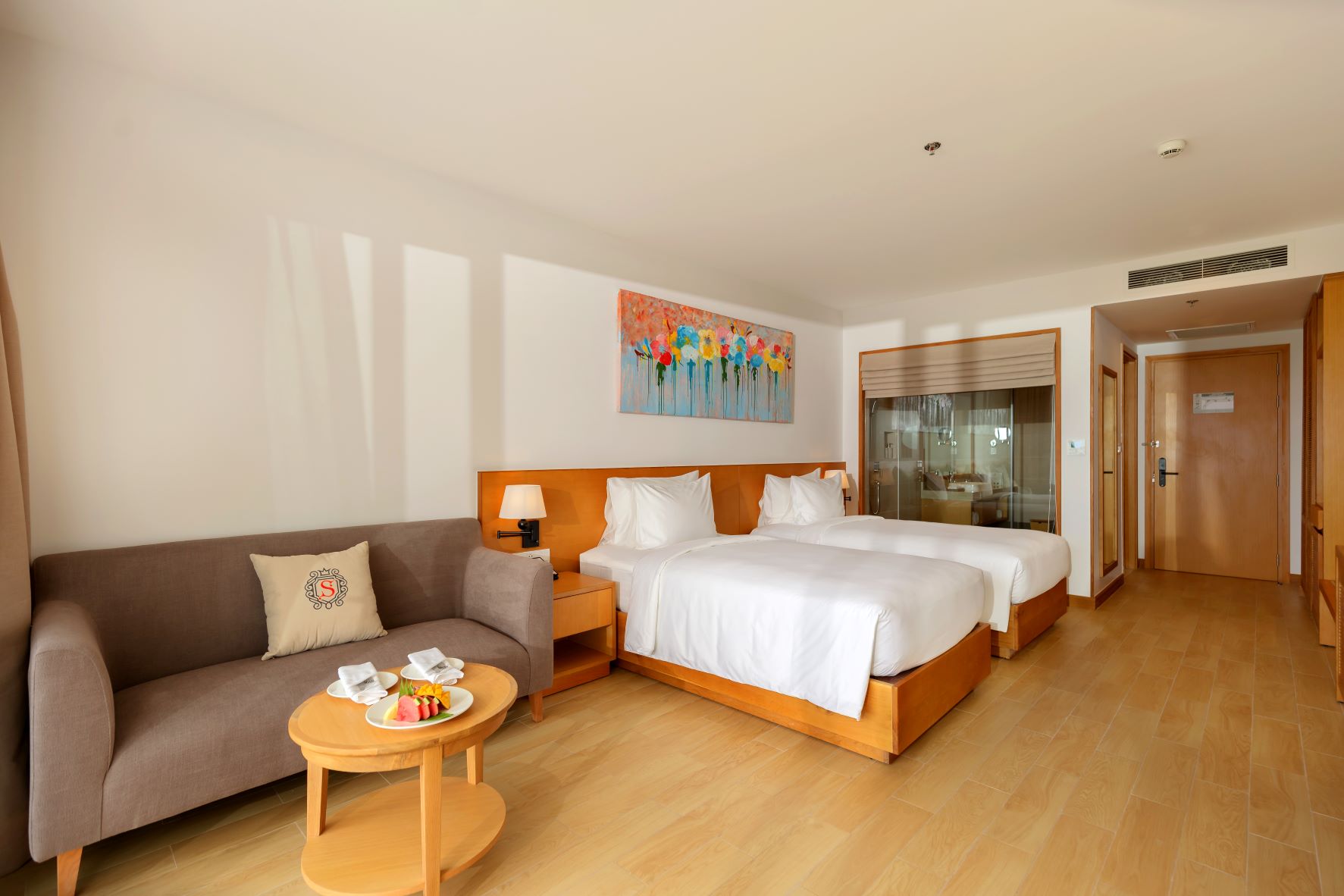 Premier Deluxe Twin Room With Balcony